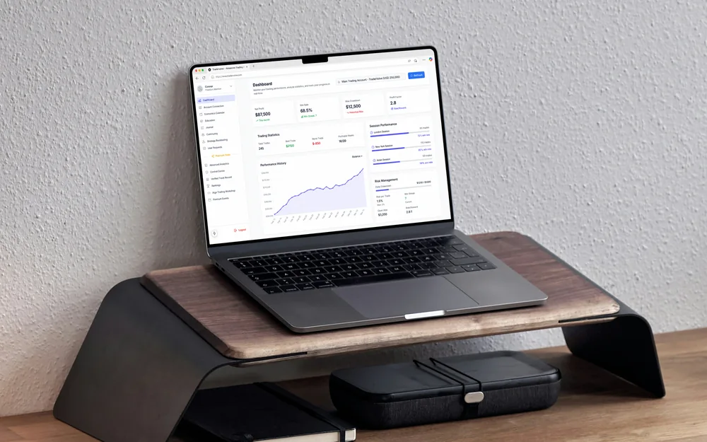 Tradervolve: the web platform